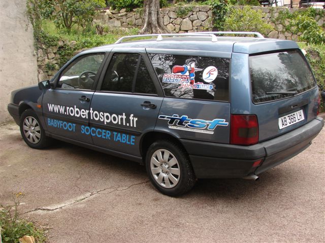Publicit&eacute; sur vehicules